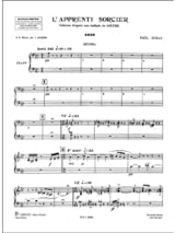 L' Apprenti Sorcier. 4 Mains - DUKAS - Partition - Piano